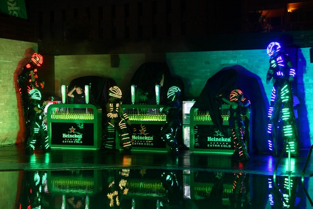Launching of Heineken Fountain
